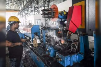 Manufacturing activity moderates to 8-month low in September: Survey