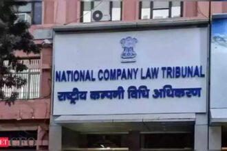 NCLT president seeks more manpower to speed up bankruptcy cases, ETCFO