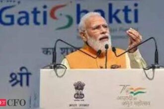 PM Narendra Modi hails GatiShakti plan, says it has accelerated our vision of Viksit Bharat, ETCFO