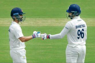 Rahane’s unbeaten 86 takes Mumbai to 237-4 of Day One of Irani Cup