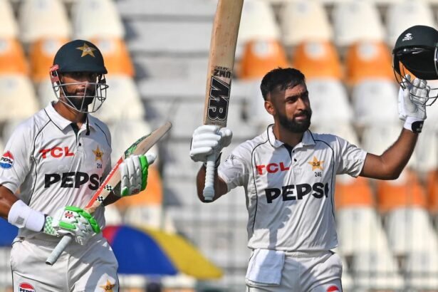 Records take a backseat as Masood-Shafique steal the show against England