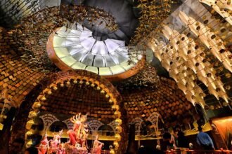 Watch | A walkthrough of Kolkata’s Durga Puja pandals with Sharan Apparao