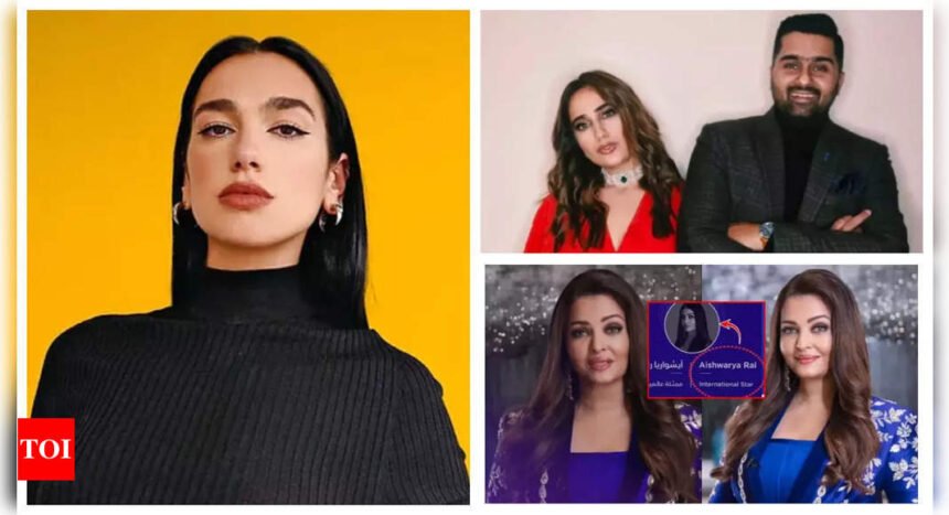 Dua Lipa lands in India ahead of her Mumbai concert, Aishwarya Rai's name displayed without 'Bachchan' at event: Top 5 news |