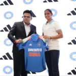 Harmanpreet Kaur Unveils Indian Cricket Team's New ODI Jersey. Watch