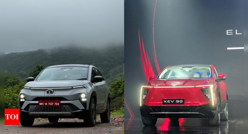 Mahindra XEV9e vs Tata Curvv coupe EV: Price, range, battery, features and specs compared