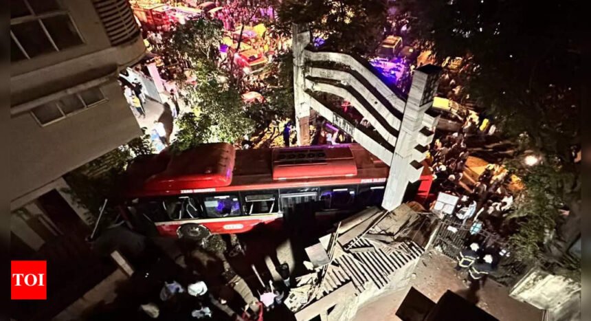 Mumbai bus crash: Politicians demand probe and action against driver, union calls for scrapping wet lease |