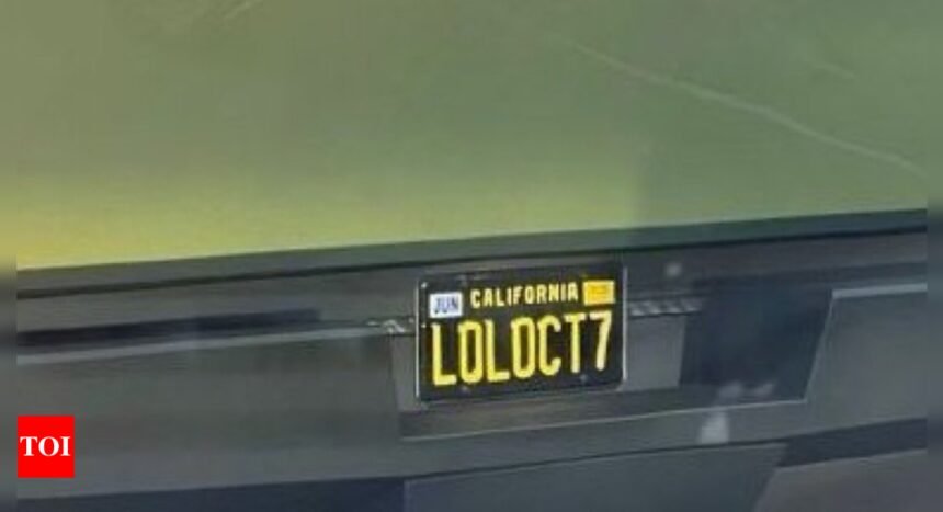California Dmv License Plate: Los Angeles family clarifies 'LOLOCT7' numberplate after DMV apologizes