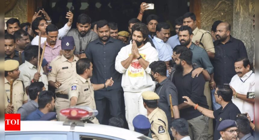 'Crowd was in control till actor arrived': Telangana police defends Allu Arjun's arrest in stampede case | India News