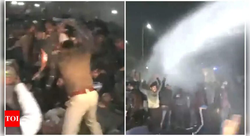From lathicharge to water cannons: Bihar police crackdown on protesting BPSC aspirants | India News