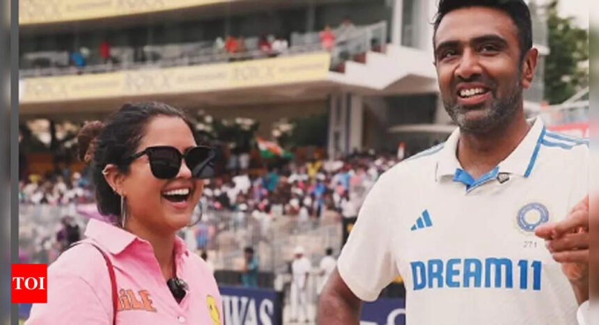 'Love letter from a fan girl': Wife Prithi posts heartfelt message for R Ashwin | Cricket News