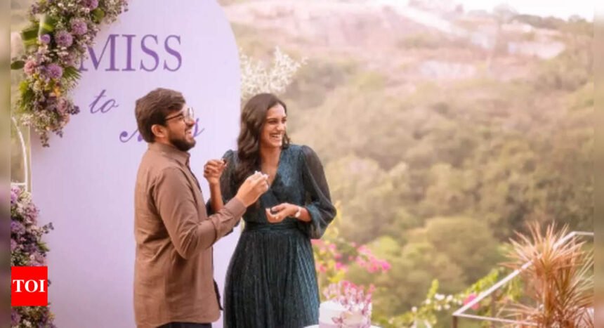 Miss to Mrs! PV Sindhu gets engaged to Venkata Datta Sai. First Pic Out | Badminton News