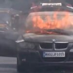 Mumbai Car Fire: Car bursts into flames on Mumbai's Jogeshwari Bridge | Mumbai News