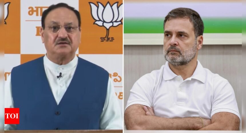 'Placed Sonia Gandhi as super PM, insulted him': Nadda rebukes Rahul Gandhi's remarks on Manmohan Singh's last rites | India News