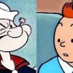 Popeye, Tintin in public domain from 2025... but minus spinach & red hair