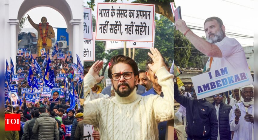 Tug of war over Ambedkar remarks: Opposition steps up attack, BJP launches counter offensive | India News