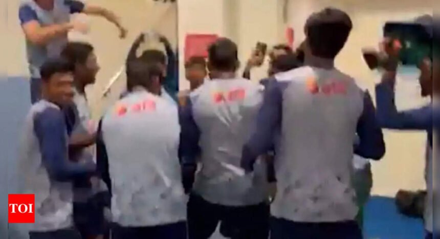 Watch: Dance and cheer fill Bangladesh U-19 dressing room after ACC Asia Cup win | Cricket News