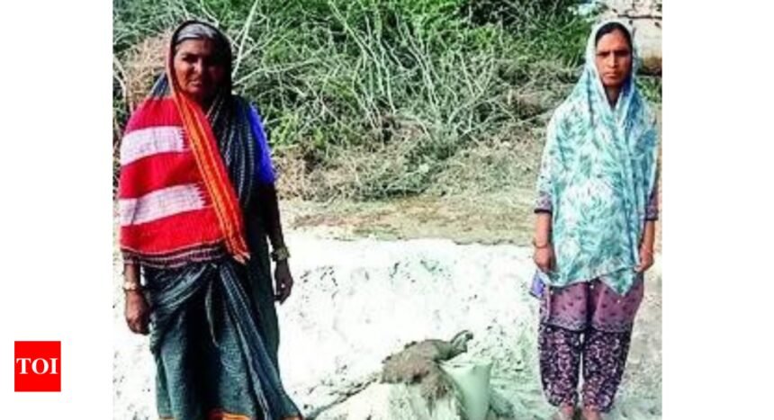 With state dole, 2 women of Karnataka family build well on farm | India News