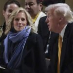 ‘They’re absolutely in love’: Internet reacts as Trump and Jill Biden share candid moment at Notre Dame reopening